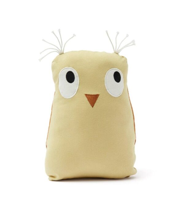 Edvin Owl Soft Toy Green